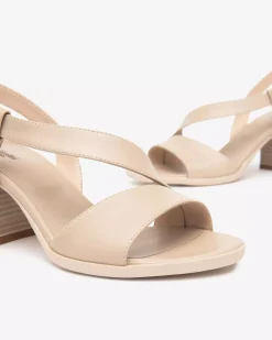 Nero Giardini Sandali Donna in Pelle Beige New