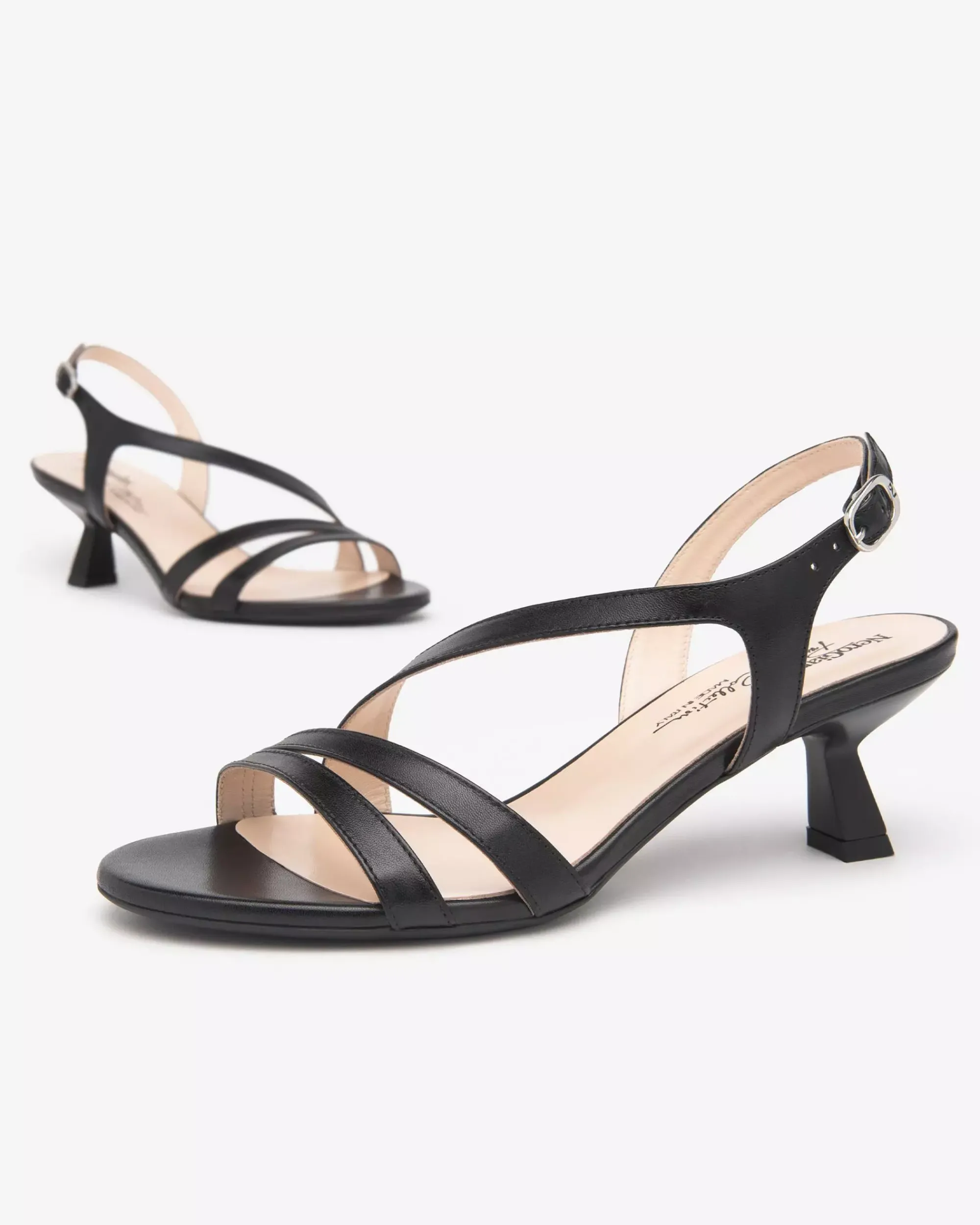 Nero Giardini Sandali Donna in Pelle Nero Online