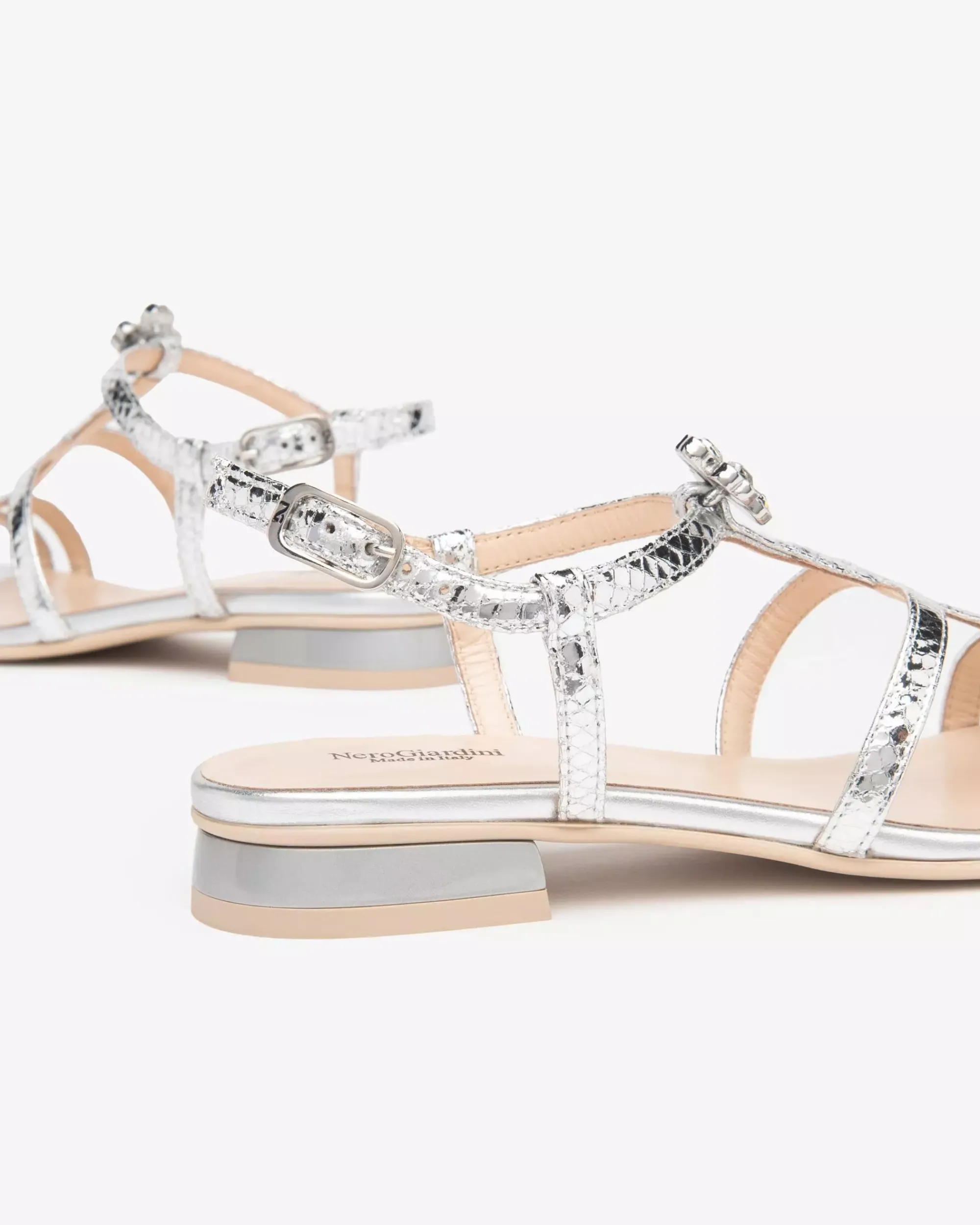 Nero Giardini Sandali Donna in Pelle Clearance