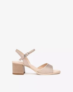 Nero Giardini Sandali Donna in Pelle Oro New