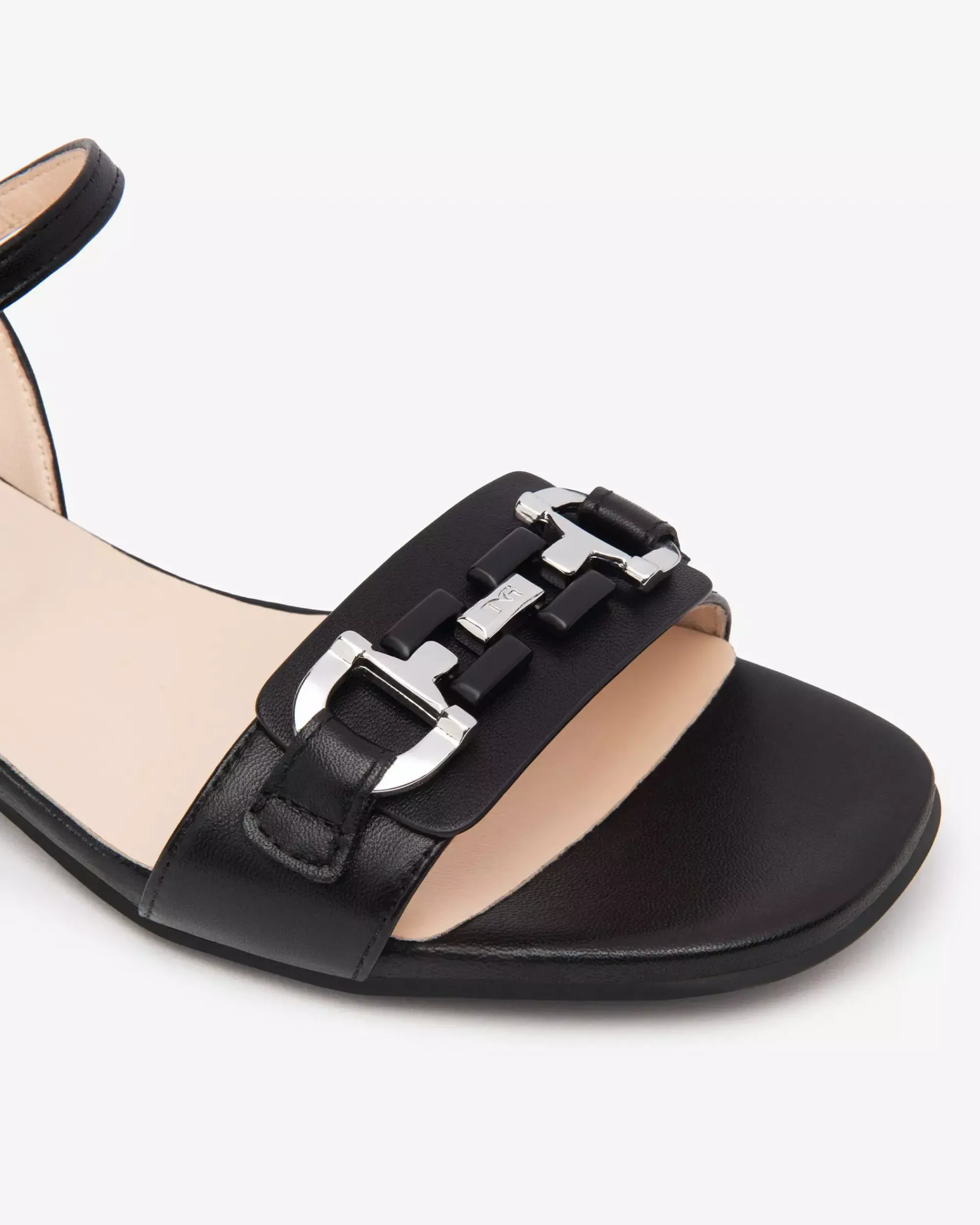 Nero Giardini Sandali Donna in Pelle Nero Clearance