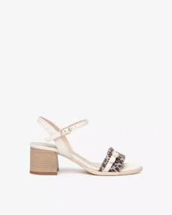 Nero Giardini Sandali Donna in Pelle e Materiale Tecnico Sale