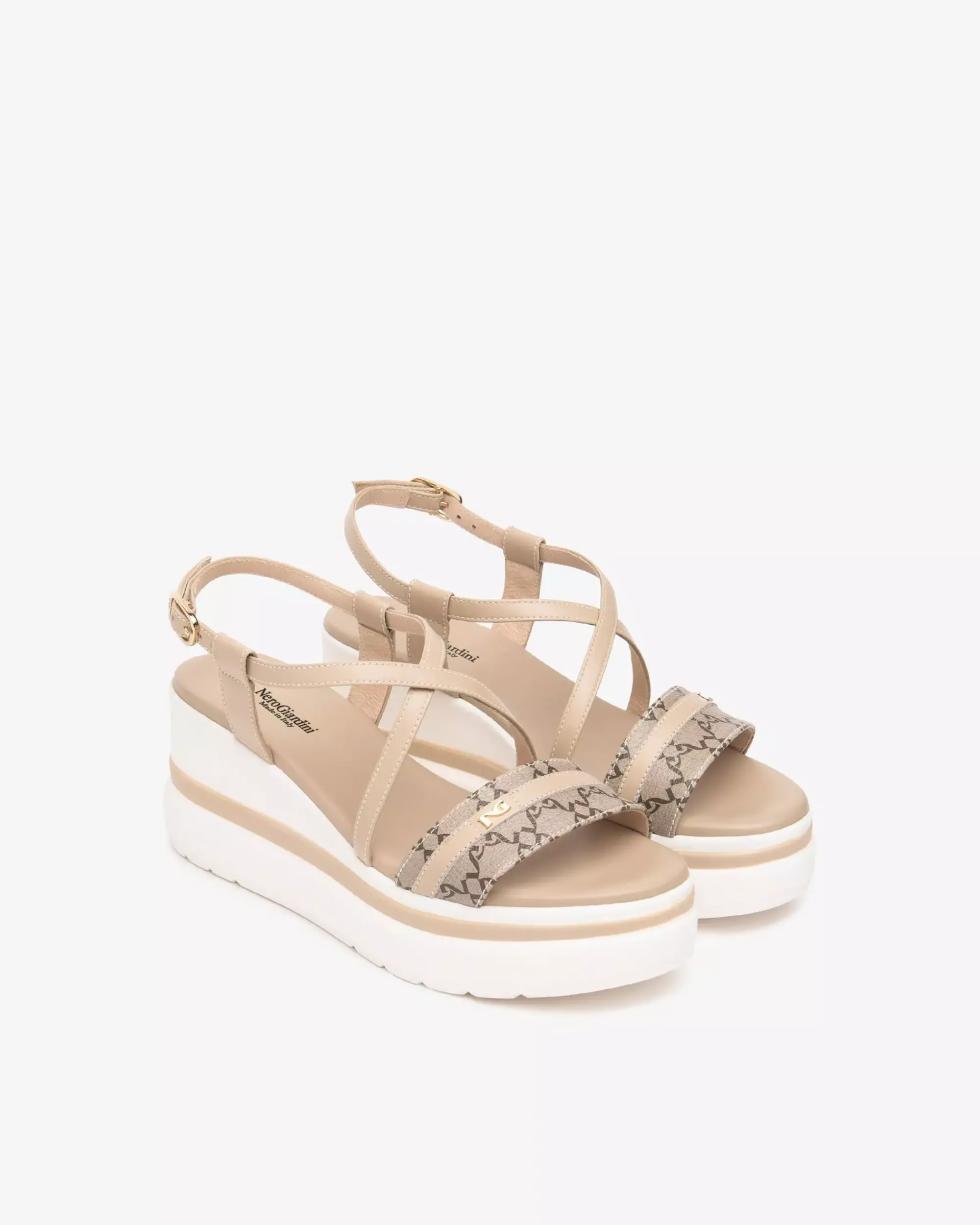 Nero Giardini Sandali Donna in Pelle e Materiale Tecnico Outlet