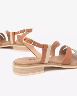 Nero Giardini Sandali Donna in Pelle e Materiale Tecnico Clearance