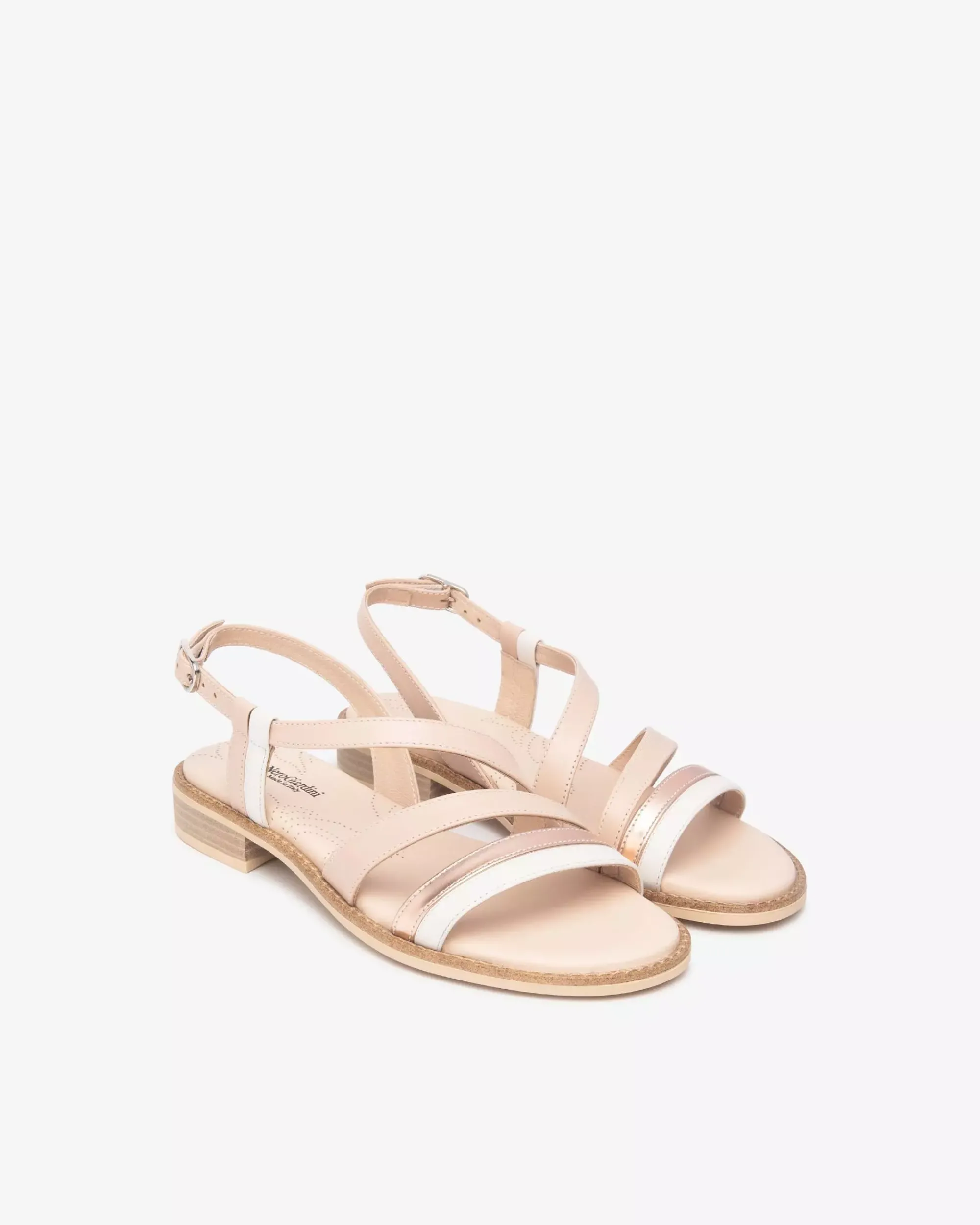 Nero Giardini Sandali Donna in Pelle e Materiale Tecnico Clearance