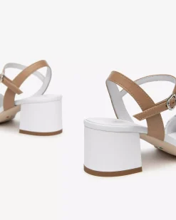 Nero Giardini Sandali Donna in Pelle e Materiale Tecnico New