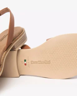 Nero Giardini Sandali Donna in Pelle e Materiale Tecnico Discount