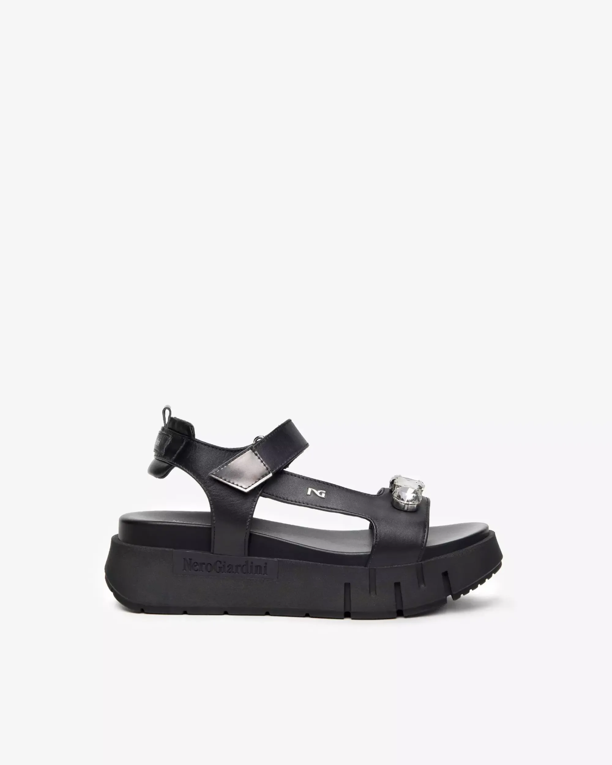 Nero Giardini Sandali Donna in Pelle e Materiale Tecnico Outlet