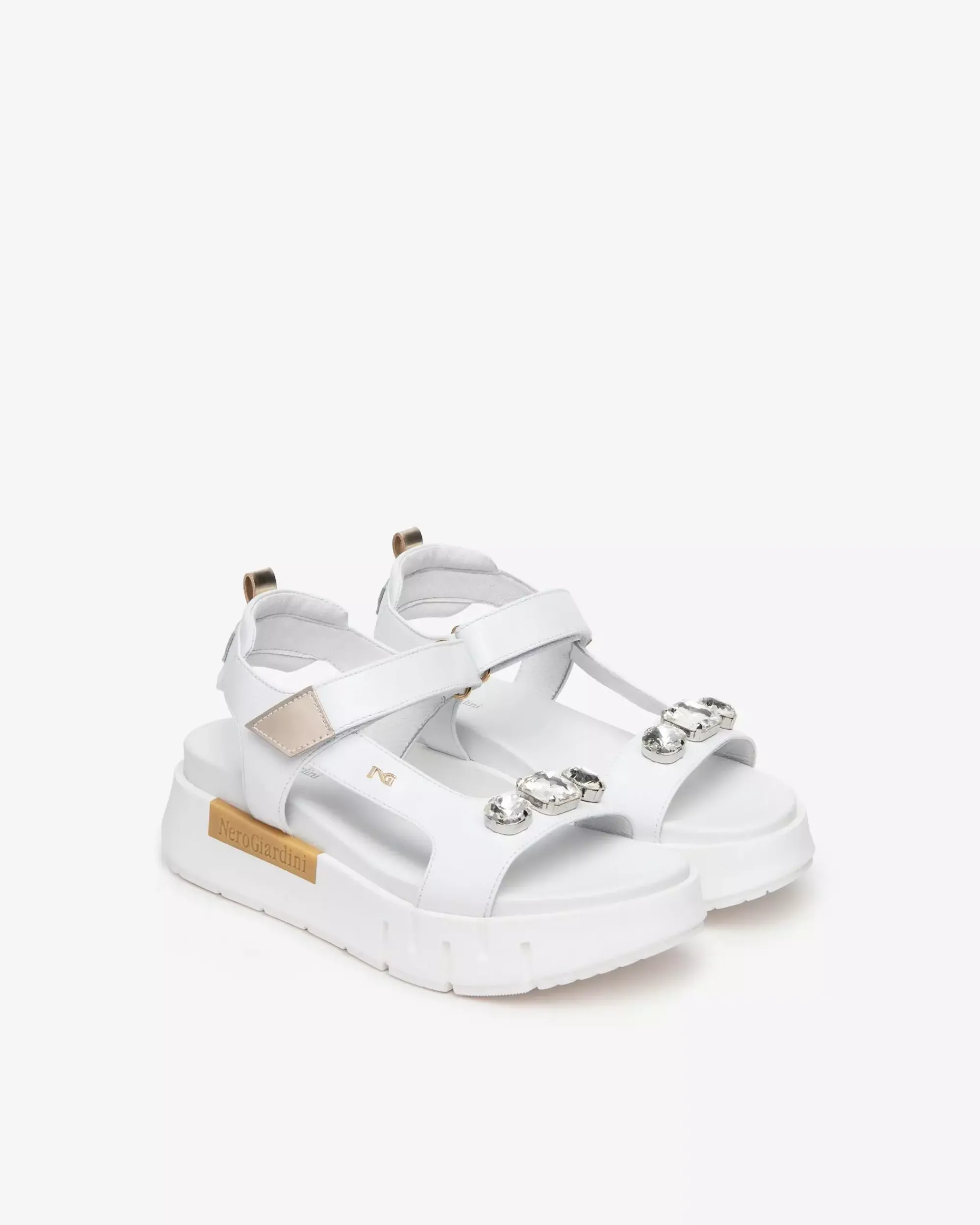 Nero Giardini Sandali Donna in Pelle e Materiale Tecnico Outlet