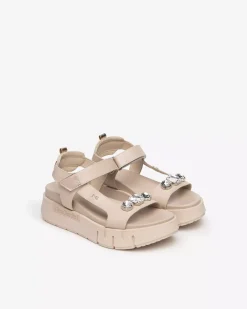 Nero Giardini Sandali Donna in Pelle e Materiale Tecnico Outlet