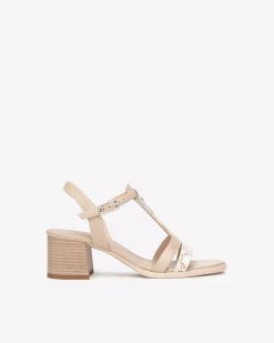 Nero Giardini Sandali Donna in Pelle e Materiale Tecnico Best