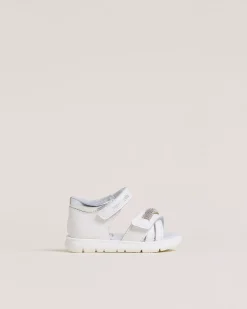 Nero Giardini Sandali Junior da Bambina in Pelle e Materiale Tecnico Discount
