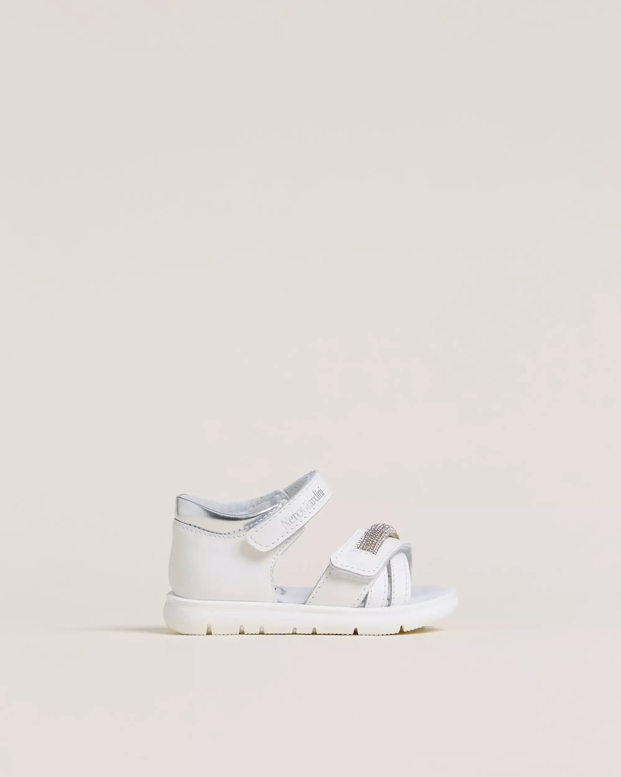 Nero Giardini Sandali Junior da Bambina in Pelle e Materiale Tecnico Discount