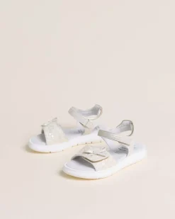 Nero Giardini Sandali Junior da Bambina in Materiale Tecnico e Tessuto Hot