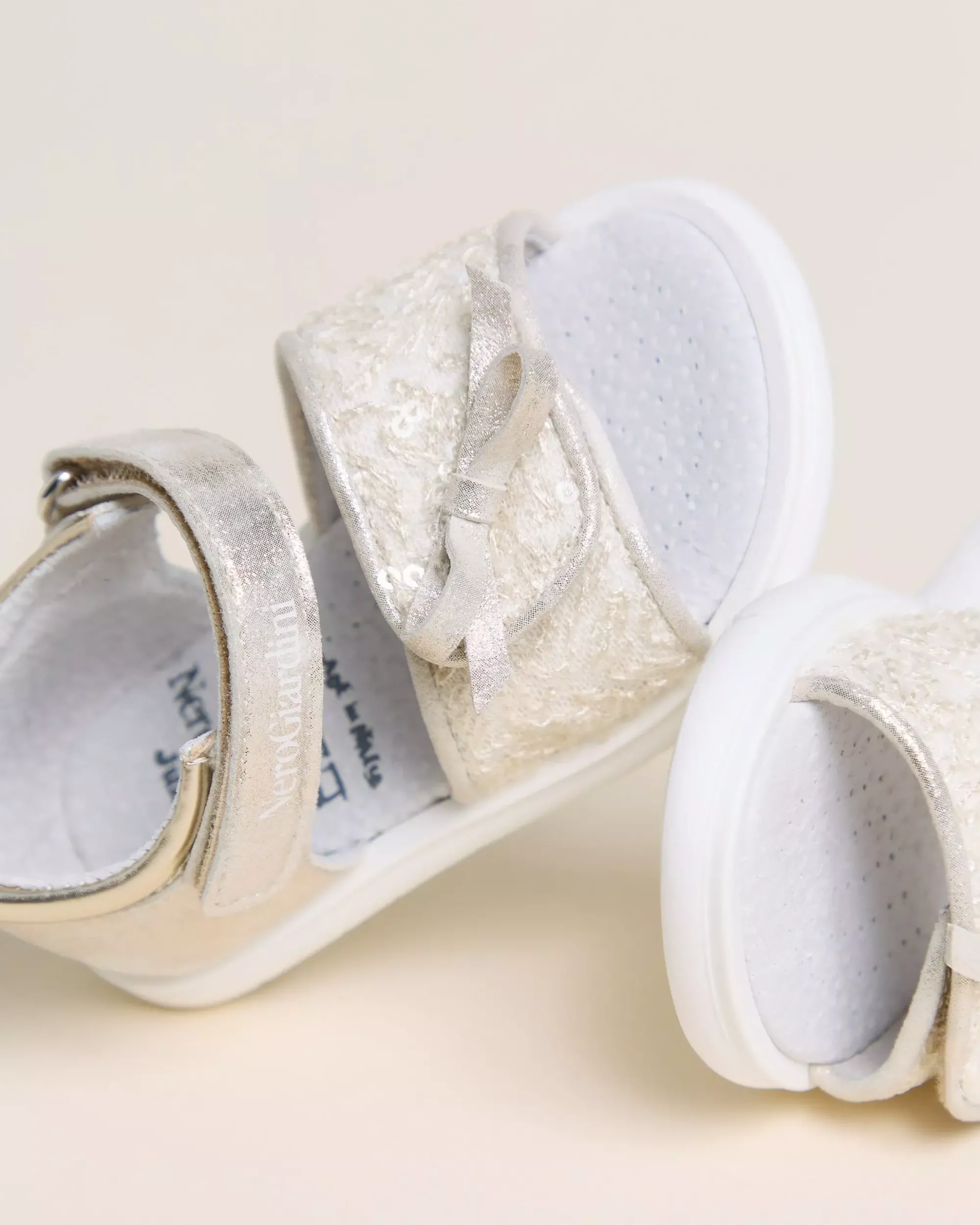 Nero Giardini Sandali Junior da Bambina in Materiale Tecnico e Tessuto Outlet