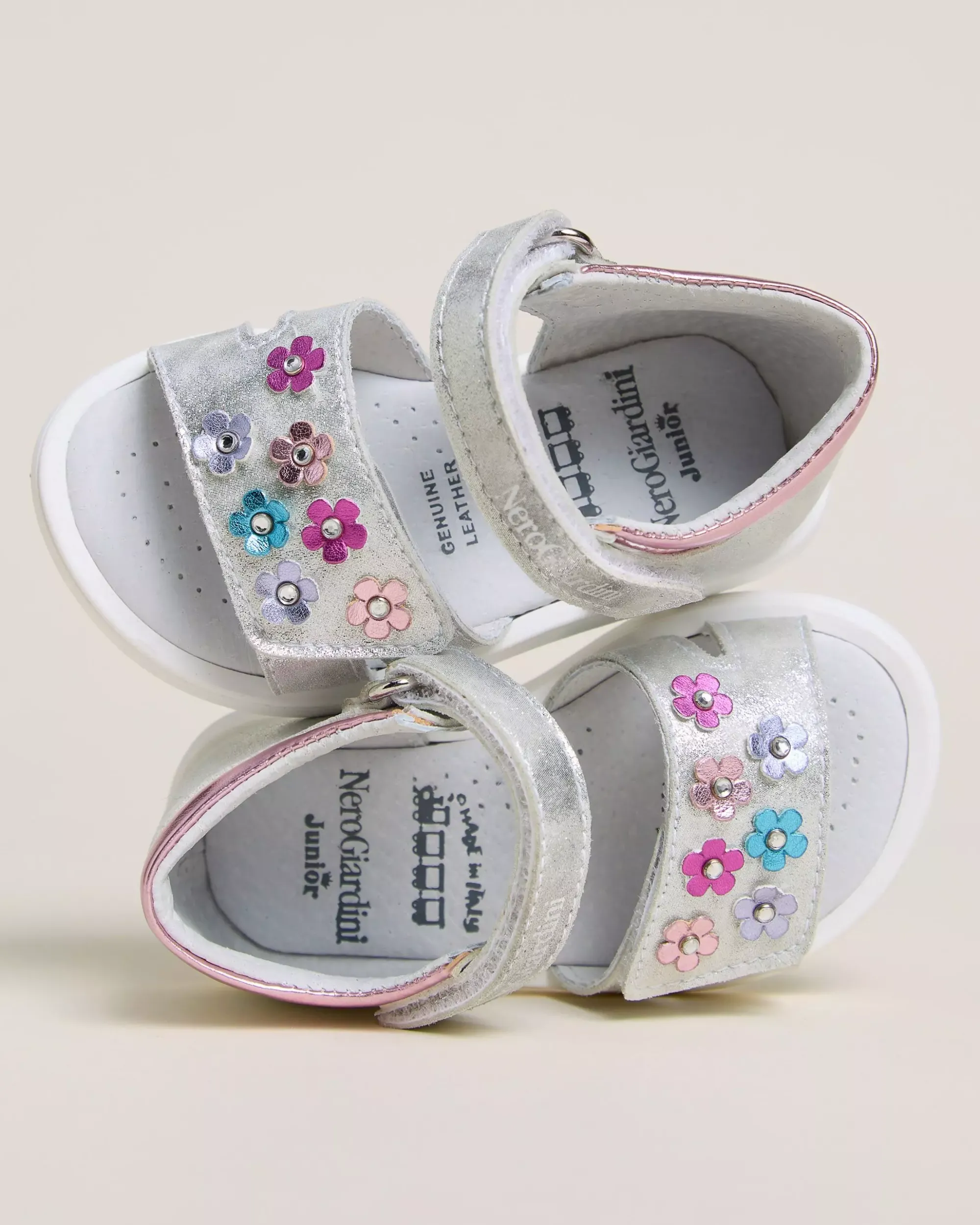 Nero Giardini Sandali Junior da Bambina in Materiale Tecnico Discount