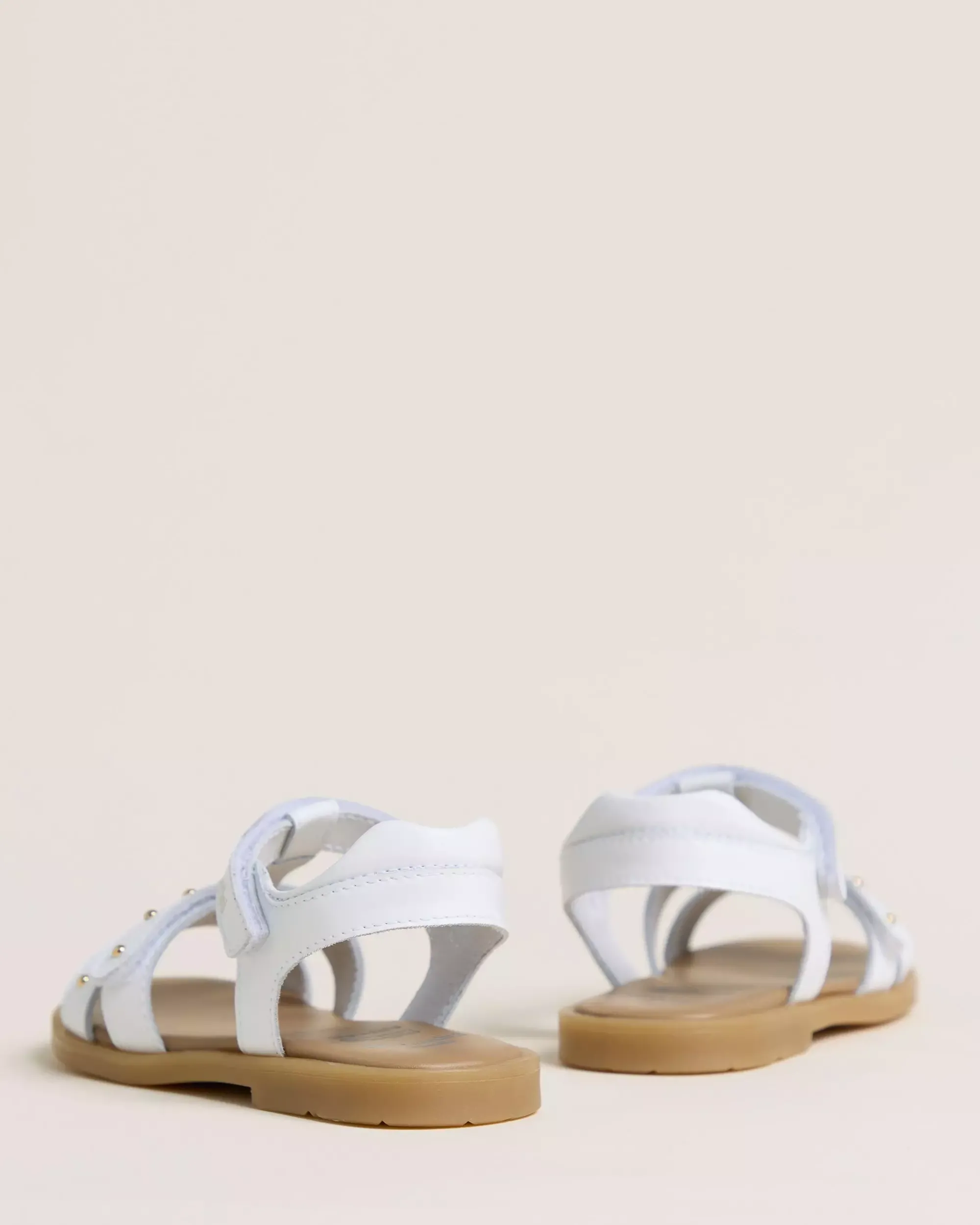 Nero Giardini Sandali Junior da Bambina in Pelle Bianco Online