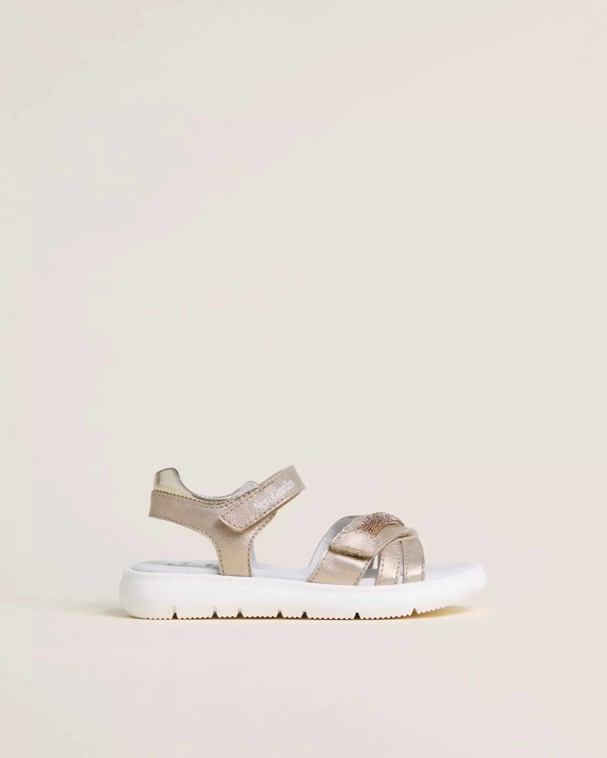 Nero Giardini Sandali Junior da Bambina in Pelle e Materiale Tecnico Best