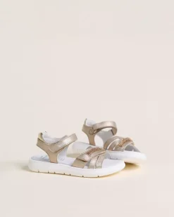 Nero Giardini Sandali Junior da Bambina in Pelle e Materiale Tecnico Best