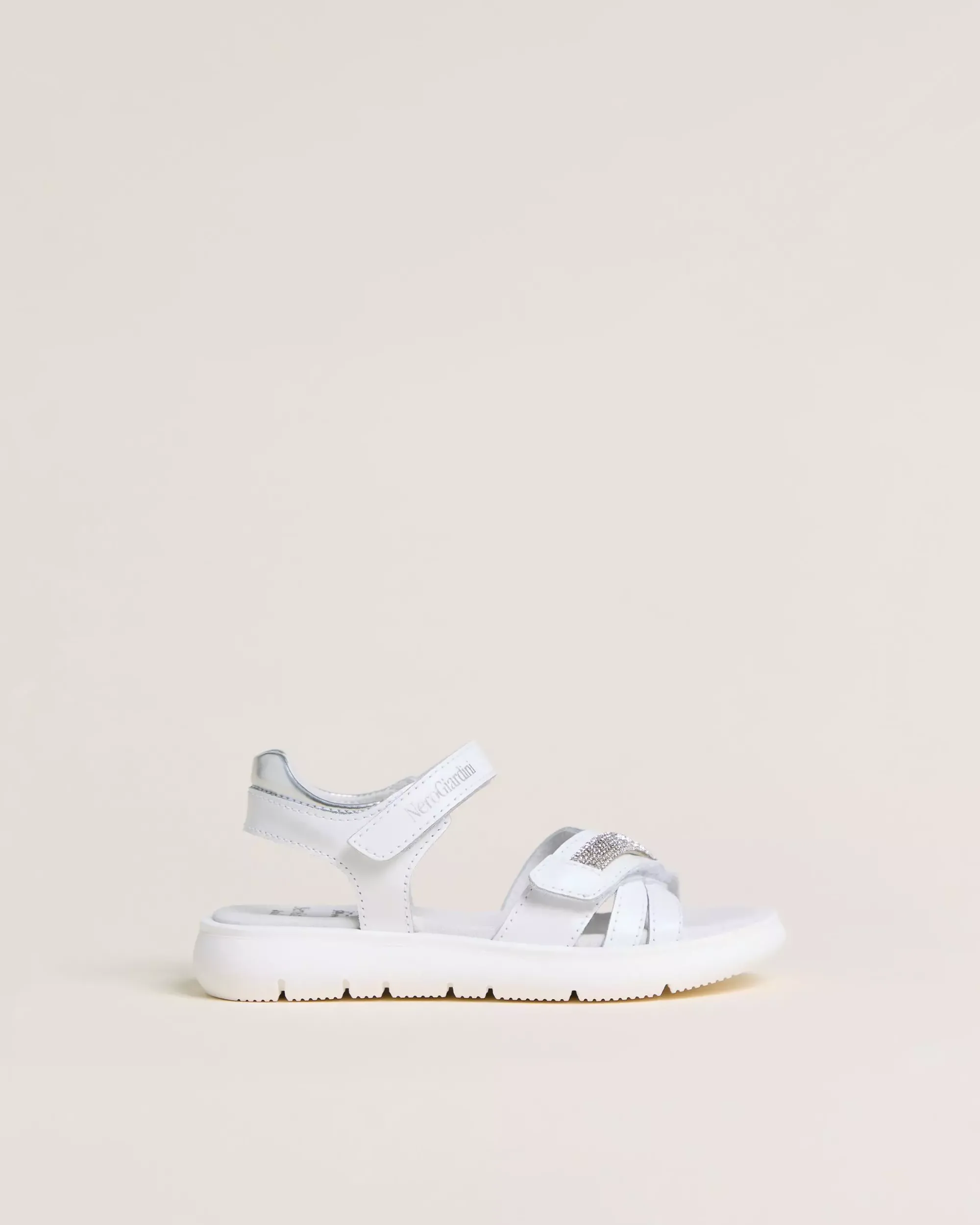 Nero Giardini Sandali Junior da Bambina in Pelle e Materiale Tecnico Best