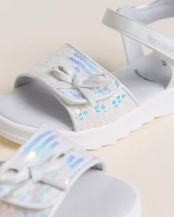 Nero Giardini Sandali Teen da Ragazza in Materiale Tecnico e Tessuto Outlet