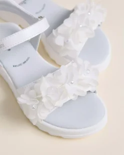 Nero Giardini Sandali Teen da Ragazza in Pelle e Materiale Tecnico Sale