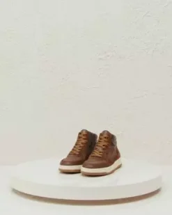 Nero Giardini Sneakers Alta Uomo in Pelle e Camoscio Best