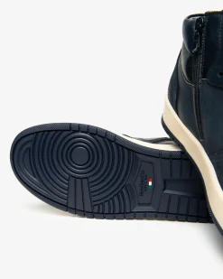 Nero Giardini Sneakers Alta Uomo in Pelle e Camoscio Best