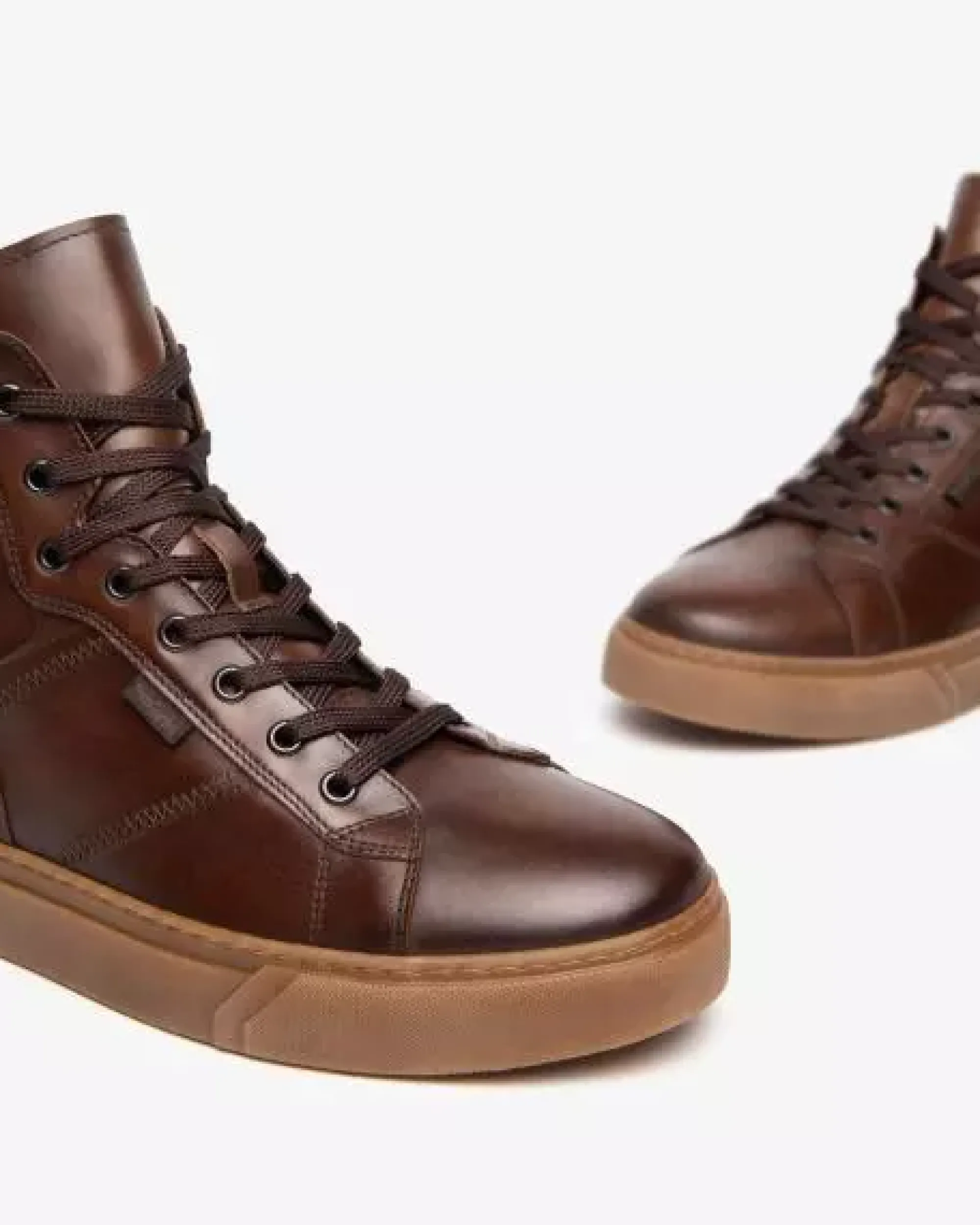 Nero Giardini Sneakers Alta Uomo in Pelle T. Di Moro