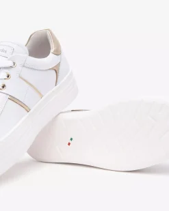 Nero Giardini Sneakers Donna in Pelle Bianco Hot