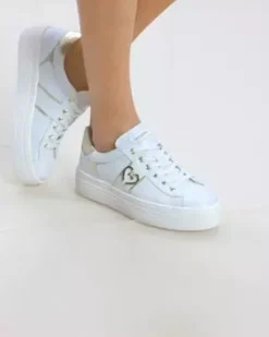 Nero Giardini Sneakers Donna in Pelle Bianco Hot