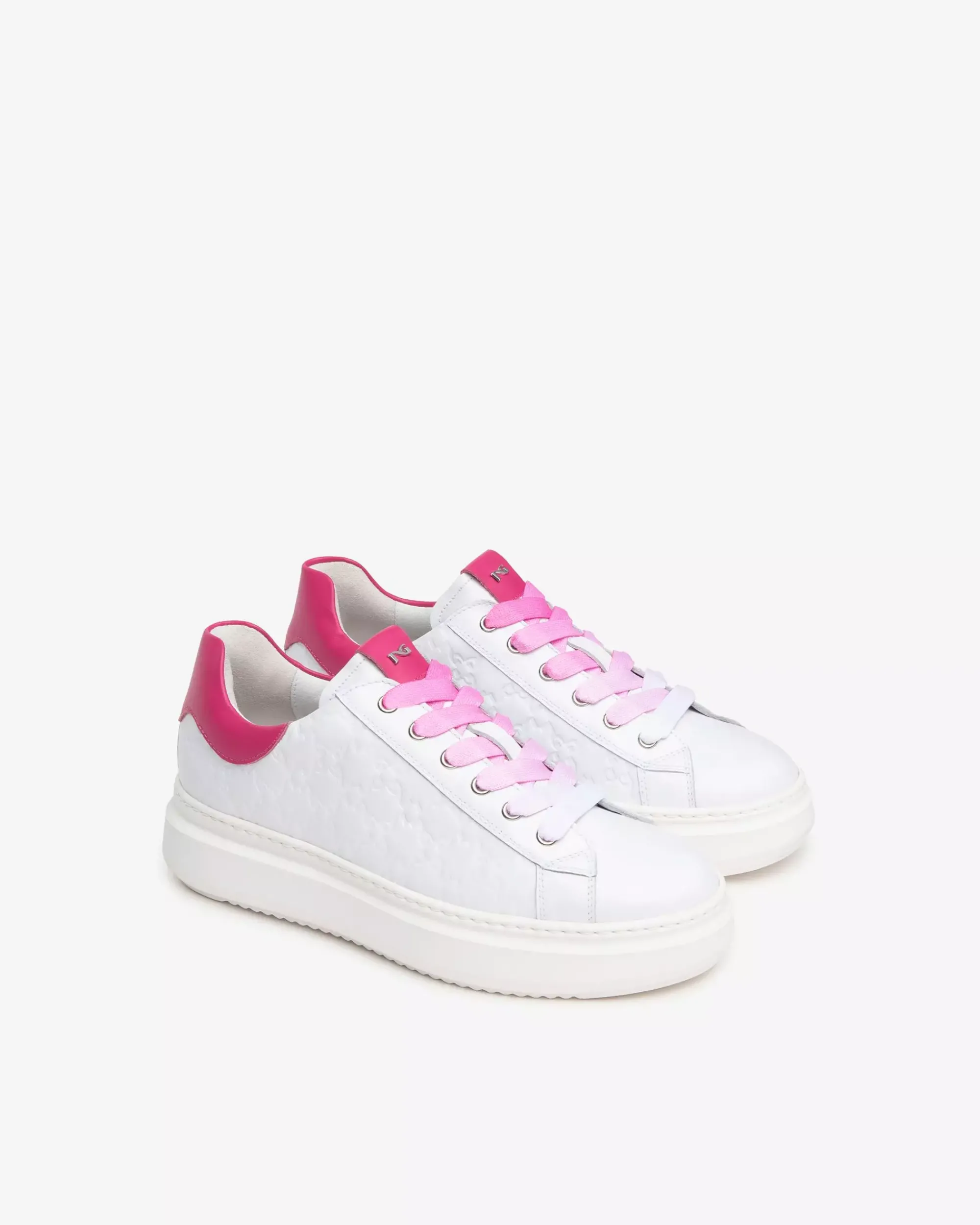 Nero Giardini Sneakers Donna in Pelle Bianco Clearance