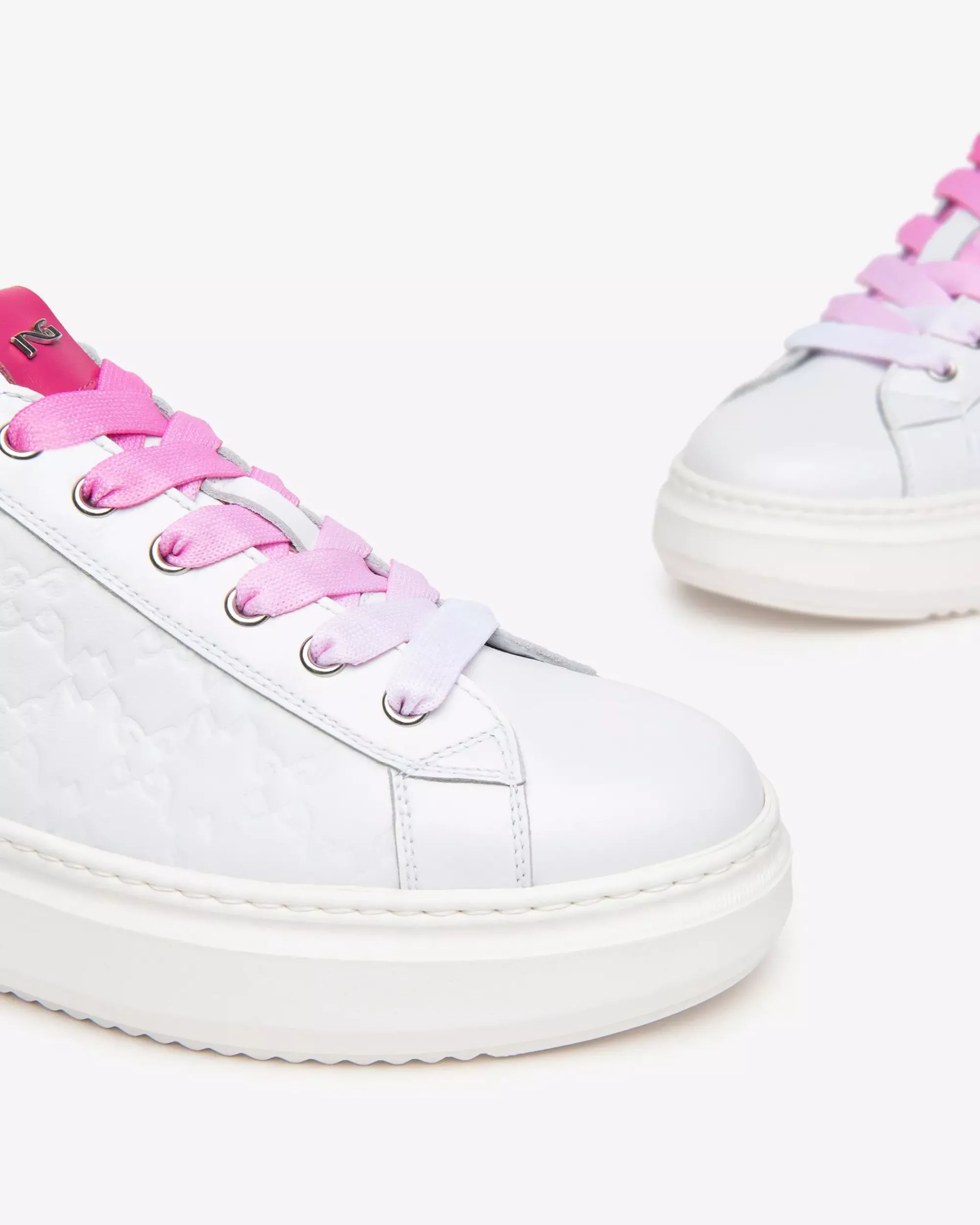 Nero Giardini Sneakers Donna in Pelle Bianco Clearance