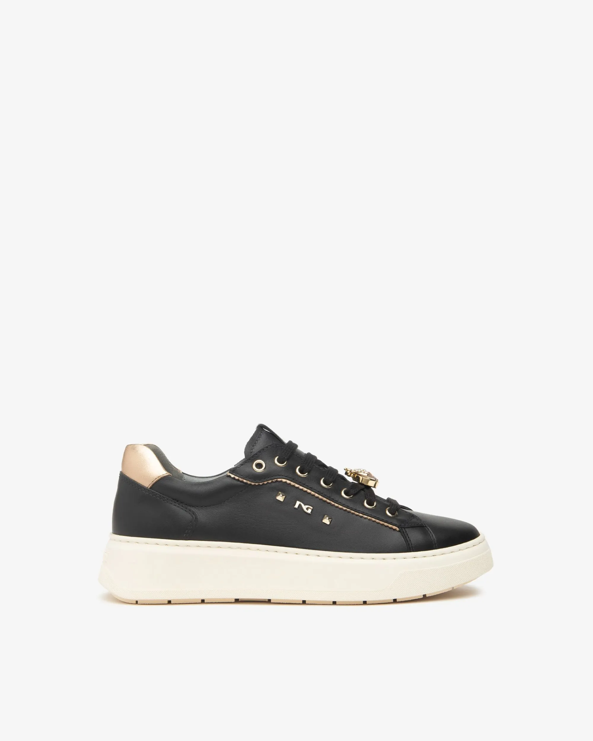 Nero Giardini Sneakers Donna in Pelle e Materiale Tecnico Discount