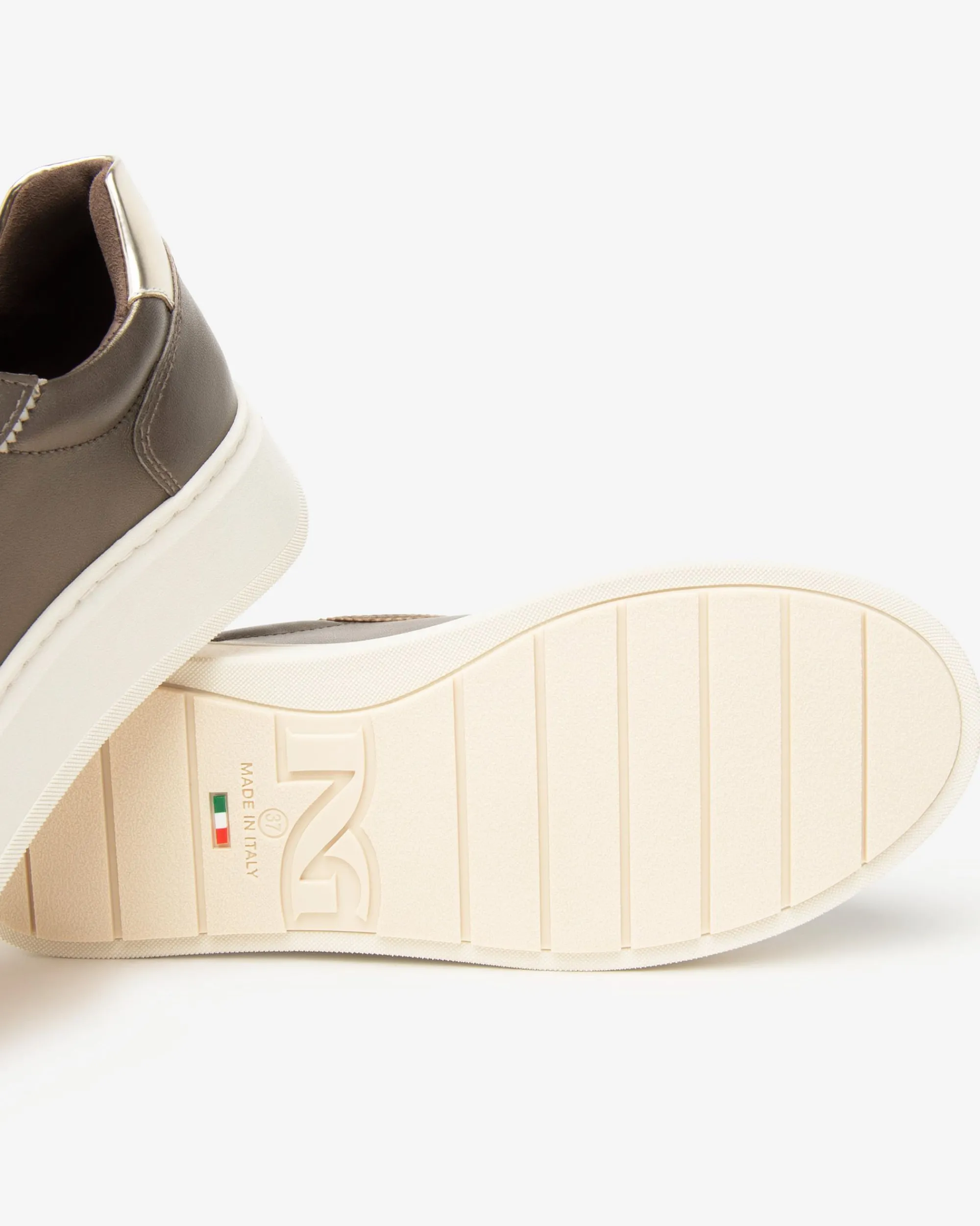 Nero Giardini Sneakers Donna in Pelle e Materiale Tecnico Discount