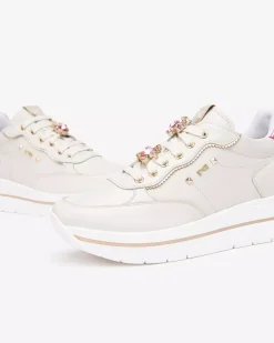 Nero Giardini Sneakers Donna in Pelle e Materiale Tecnico Discount