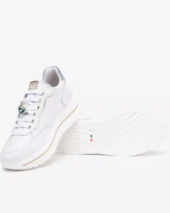 Nero Giardini Sneakers Donna in Pelle e Materiale Tecnico Discount