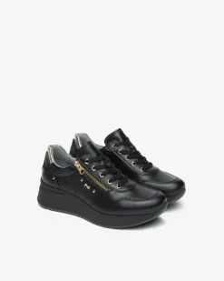 Nero Giardini Sneakers Donna in Pelle e Materiale Tecnico Clearance