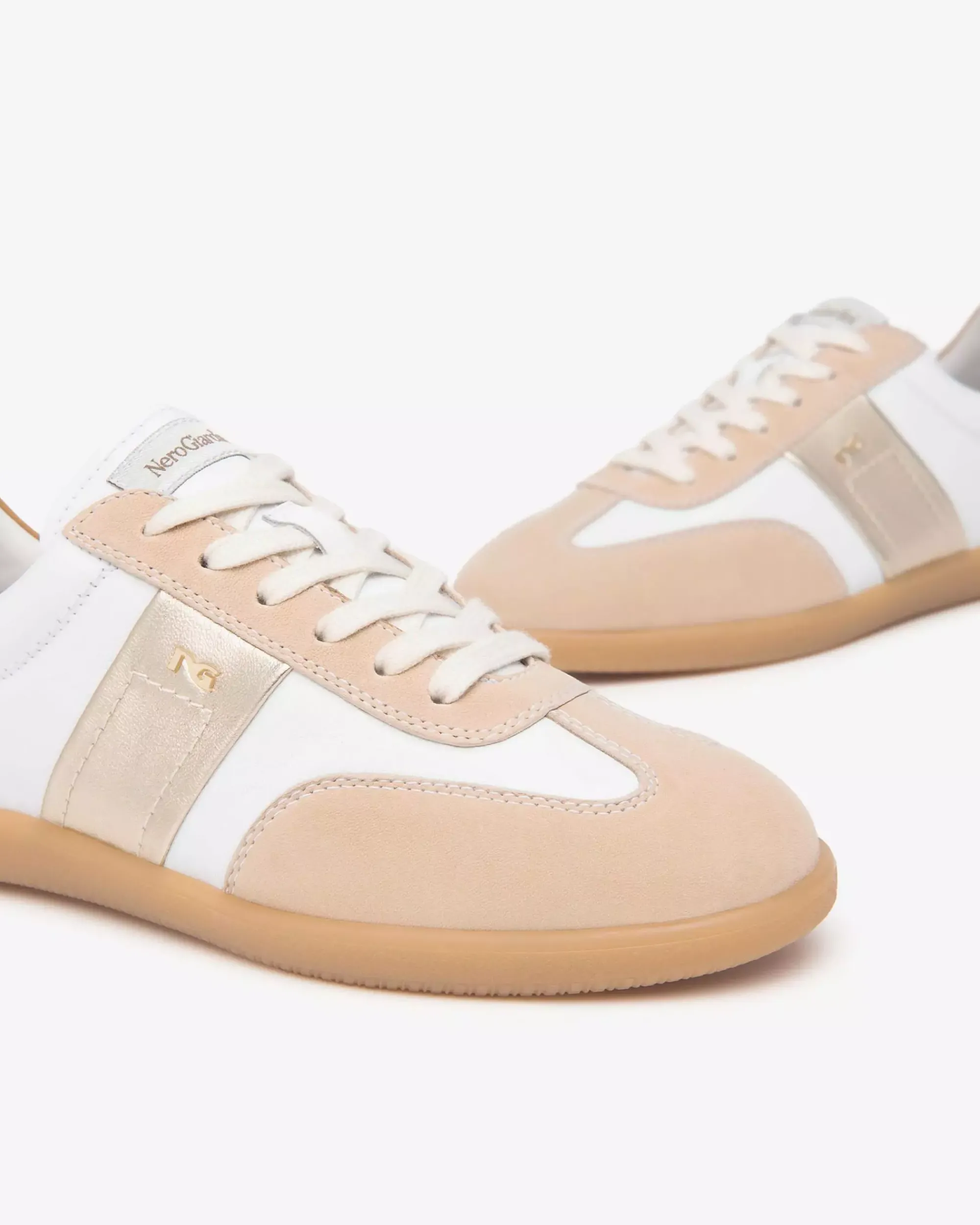 Nero Giardini Sneakers Donna in Pelle e Suede Discount