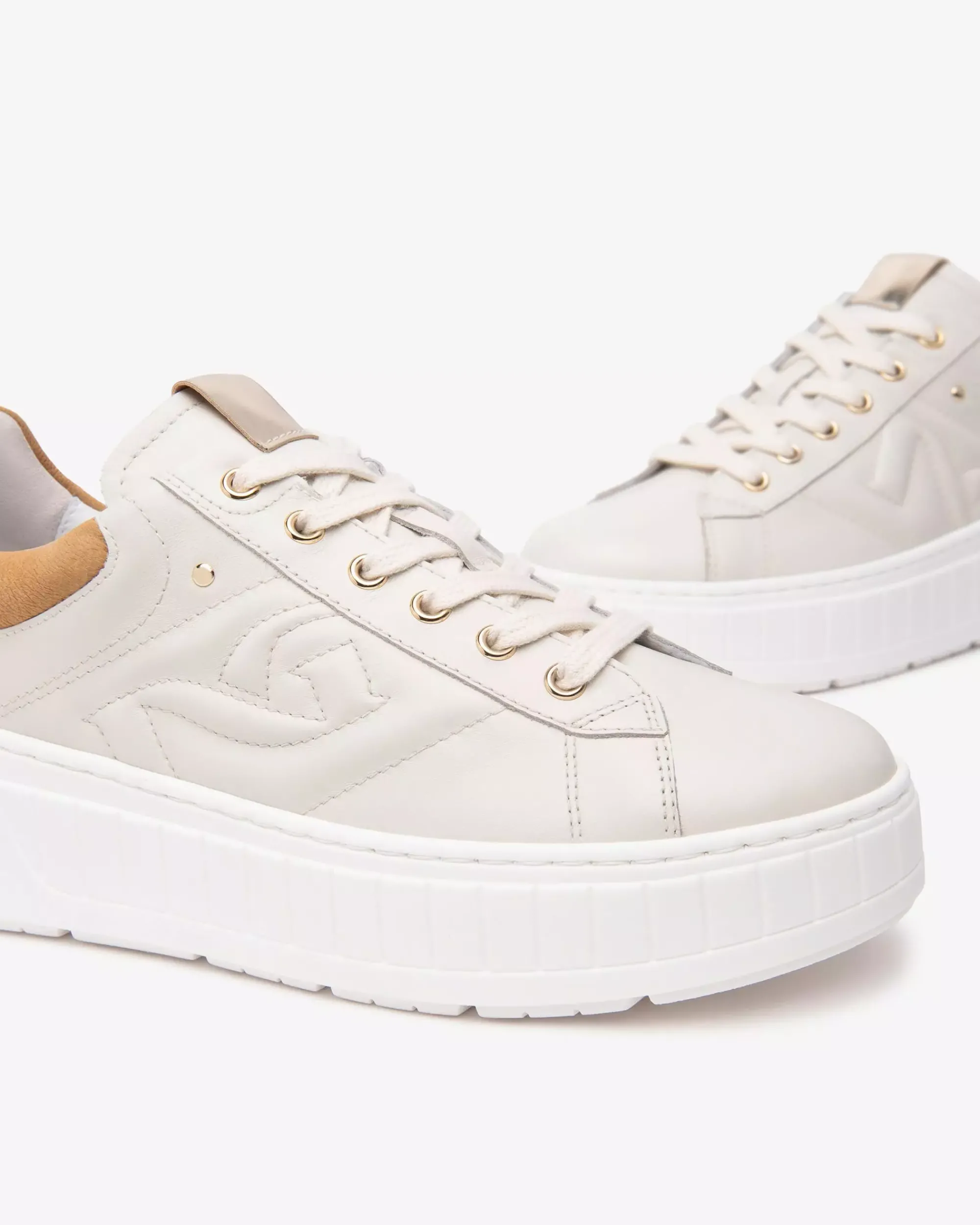 Nero Giardini Sneakers Donna in Pelle e Materiale Tecnico Outlet