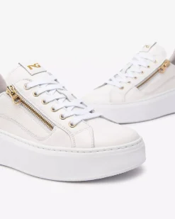 Nero Giardini Sneakers Donna in Pelle e Materiale Tecnico Best