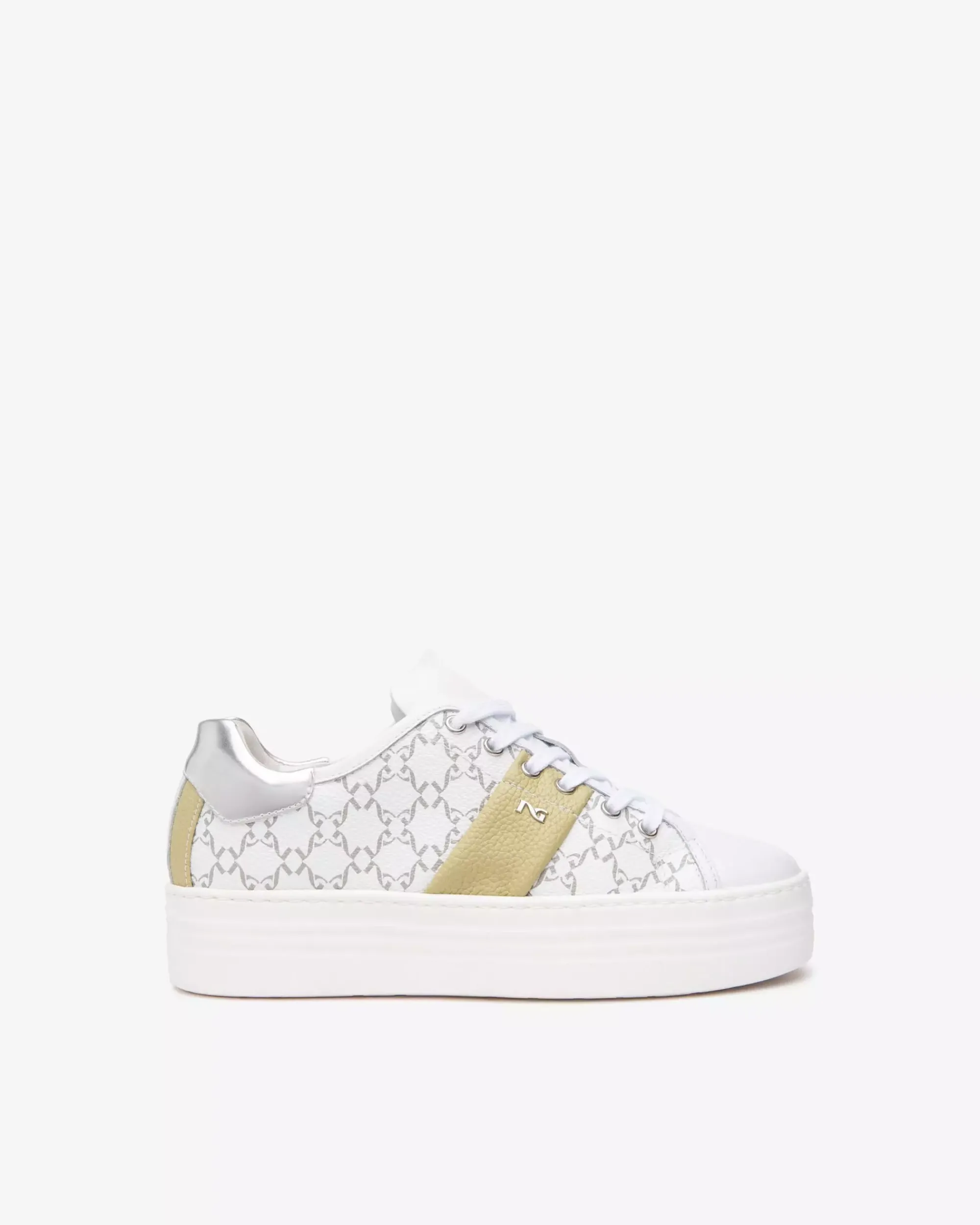 Nero Giardini Sneakers Donna in Pelle e Materiale Tecnico Outlet