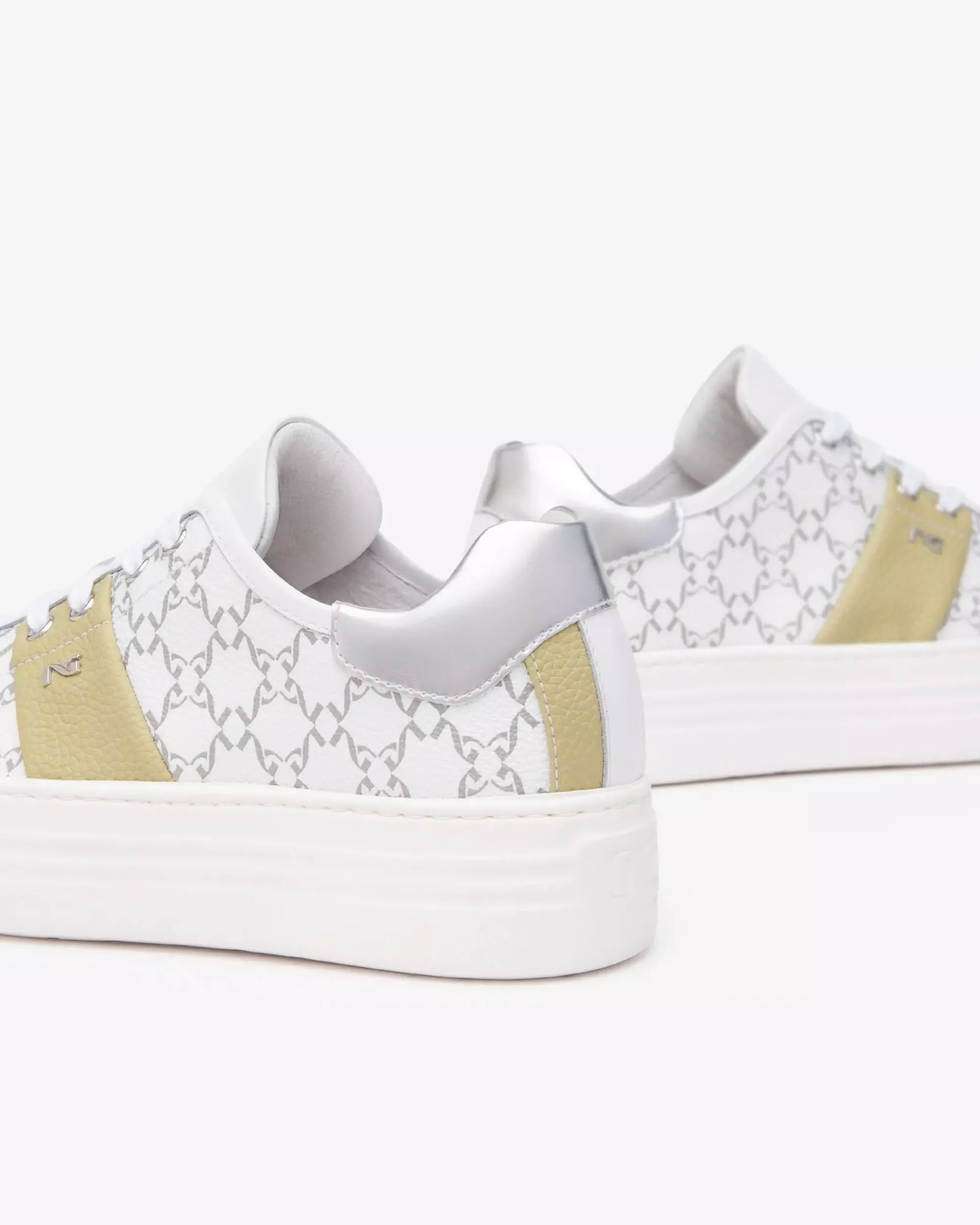 Nero Giardini Sneakers Donna in Pelle e Materiale Tecnico Outlet