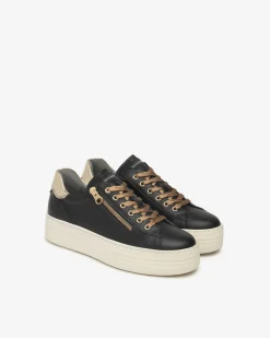 Nero Giardini Sneakers Donna in Pelle e Materiale Tecnico Sale