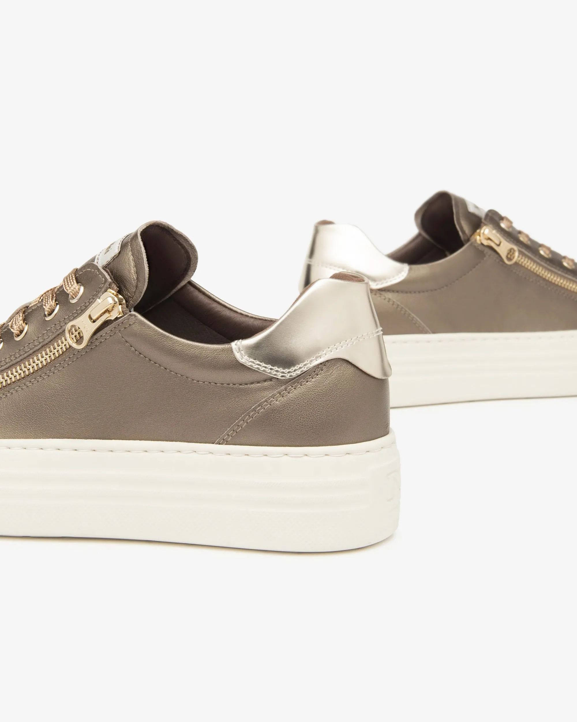 Nero Giardini Sneakers Donna in Pelle e Materiale Tecnico Sale