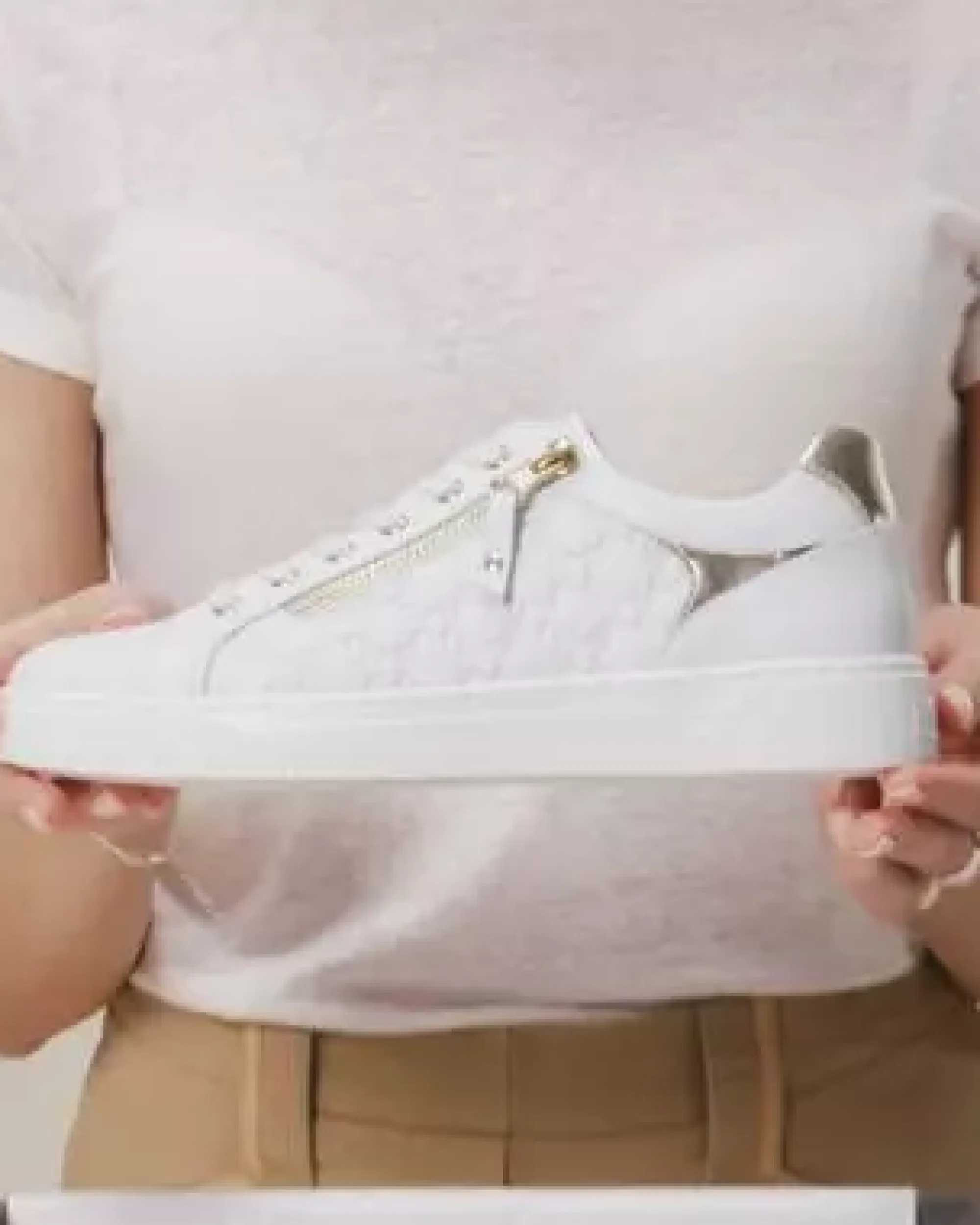 Nero Giardini Sneakers Donna in Pelle e Materiale Tecnico Best