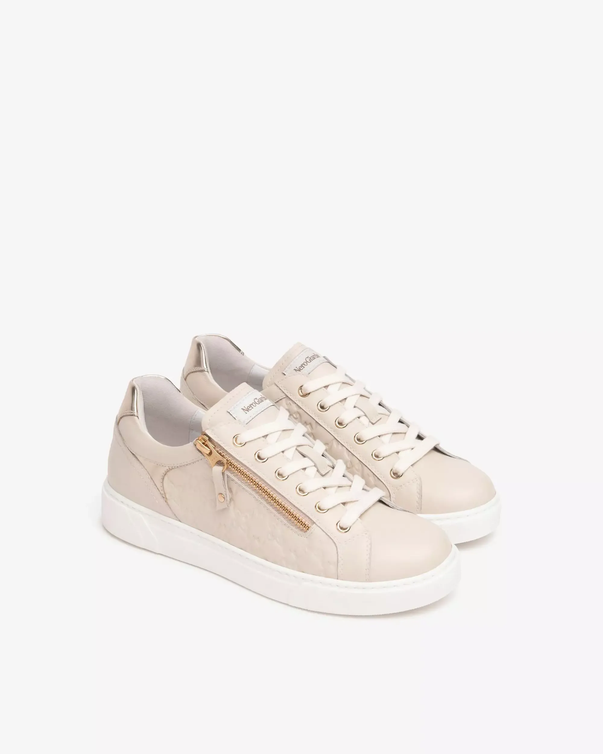 Nero Giardini Sneakers Donna in Pelle e Materiale Tecnico Best