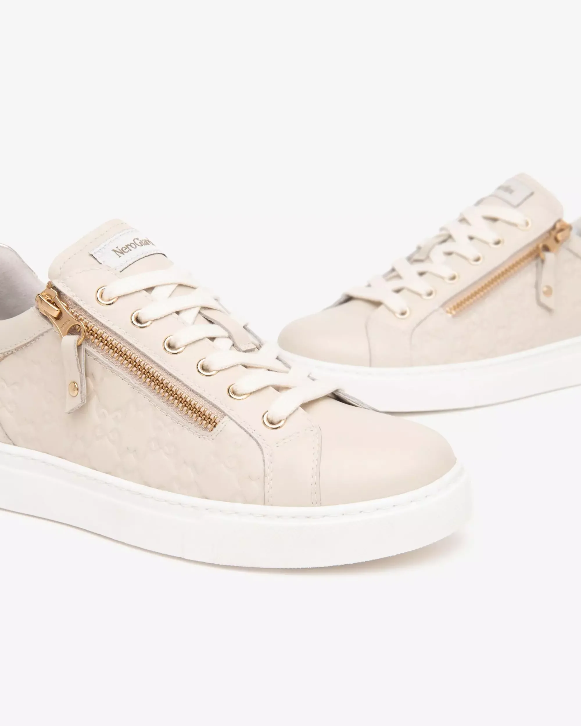 Nero Giardini Sneakers Donna in Pelle e Materiale Tecnico Best