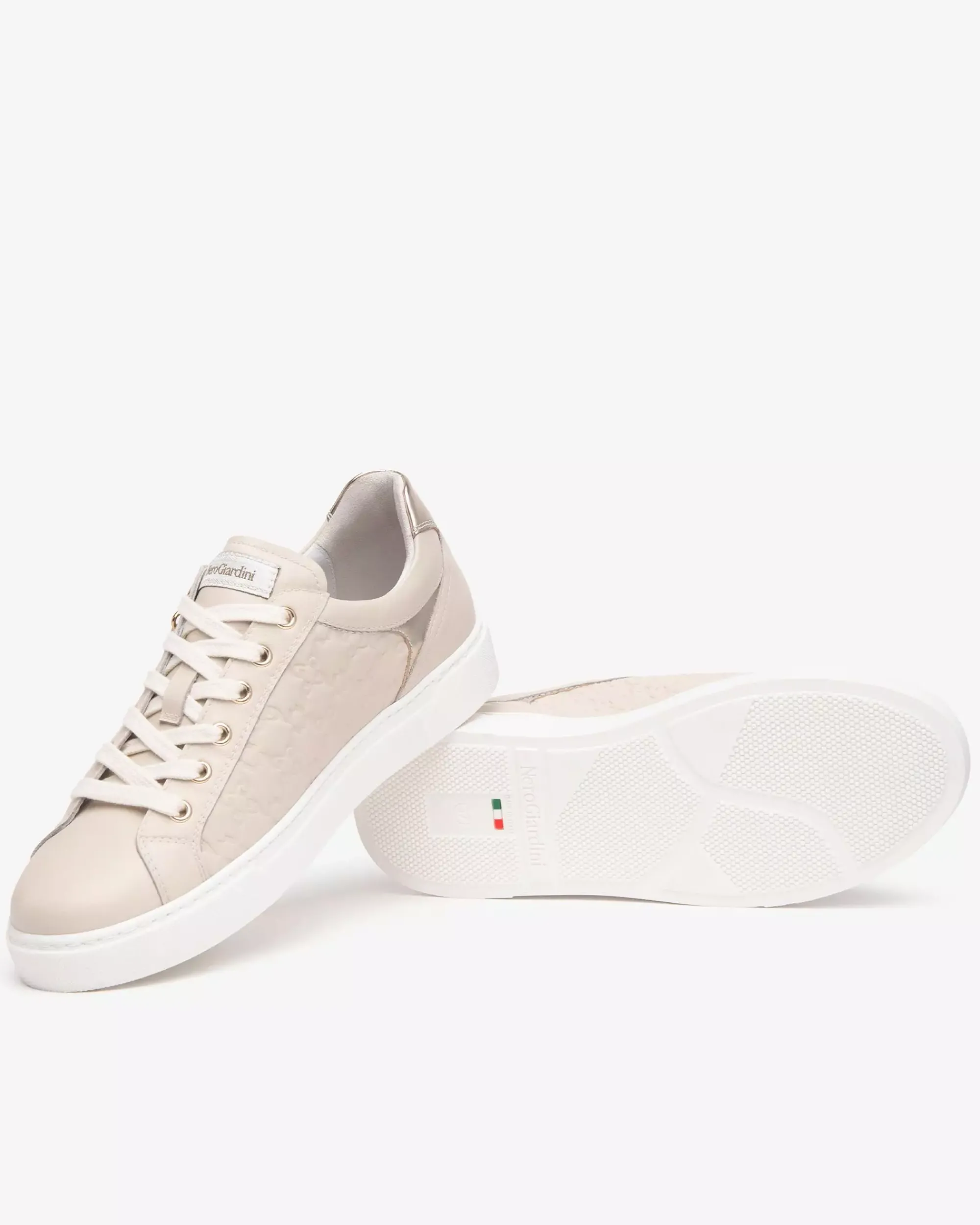 Nero Giardini Sneakers Donna in Pelle e Materiale Tecnico Best