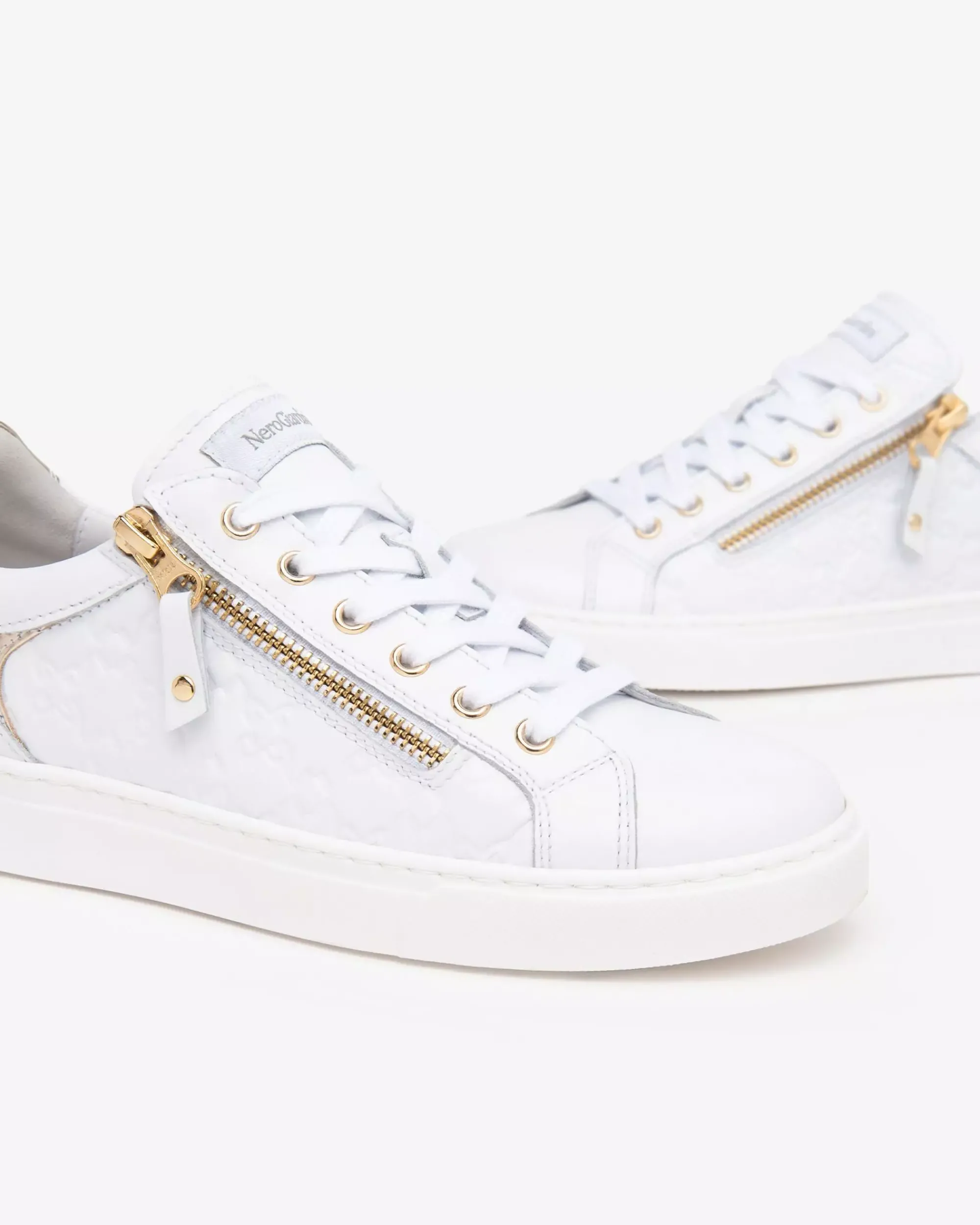 Nero Giardini Sneakers Donna in Pelle e Materiale Tecnico Best